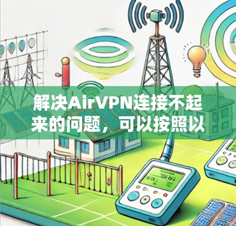 解决AirVPN连接不起来的问题,可以按照以下步骤进行