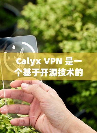 Calyx VPN 是一个基于开源技术的VPN应用，旨在提供安全、高效和便捷的网络访问体验。以下是关于Calyx VPN 的详细信息